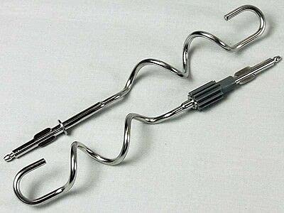 Kenwood - 2 fouets de pétrissage en acier inoxydable pour batteur Chefette HM670 HM680