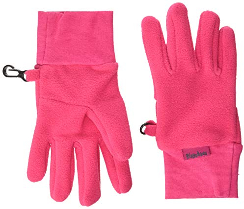 Playshoes Unisex Kinder Finger-handschuh Fleece Finger-Handschuh Fleece, Rosa, 4 (ca. 6-8 Jahre)