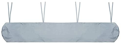 Markisenabdeckung Abdeckung Schutzhülle für Markisen Wasserdicht, Schutzhülle für Markisen Abdeckung Wandmarkise Markise (3M / 9.8Ft,Grau)