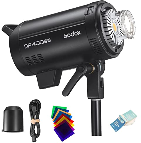 GODOX DP400IIIV 400ws Professional Studio Flash pour Mariage, Portrait, Mode et Photographie de Produits