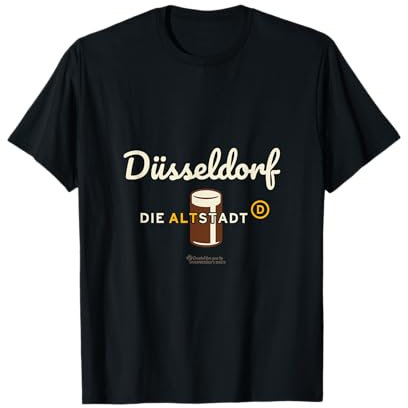 Düsseldorf Old Town Altbier Glass Beer from Düsseldorf T-Shirt