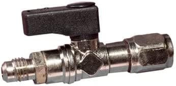 Riduttore Rubinetto Raccordo Bombola VALVOLA 1/2 ACME SX - 1/4 GAS R290 - R32