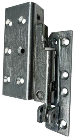 Flügellager Ecklager Flügelband Eckwinkel 1 Reparaturset bei alte und neuen Fenster 16-20 mm Flügel Abstand Vertellbar Anpressdruck 3 Achsig Verstellbar passend