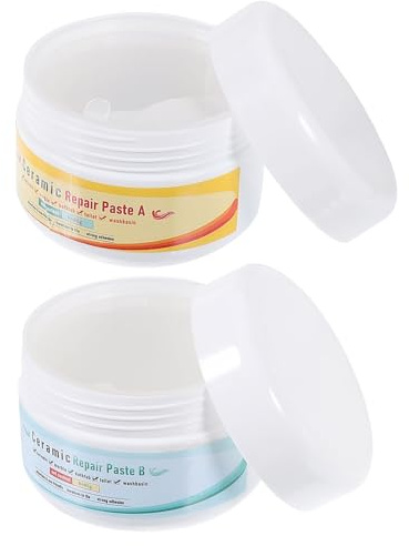 Gatuida Kit di Riparazione per Smalto e Piastrelle in Porcellana Bianco, Vernice Inodore per Vasca da Bagno, Lavabo e Doccia, Riparatore Multiuso per Ceramica e Piano di Lavoro