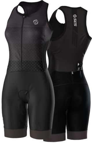 SLS3 Triathlon Suits Women Elite Sleeveless Tri Suit Women, Trisuit, Quick-Dry, Italian Chamois, Ready for Any Distance