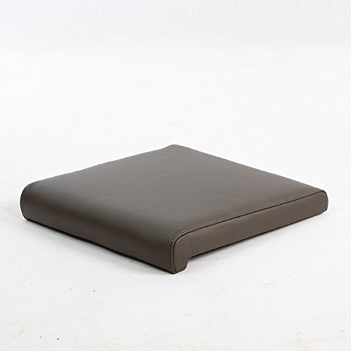 SIX Klemmkissen Sitzkissen Lederkissen Braun | Bank-Kissen Echt-Leder Rindsleder