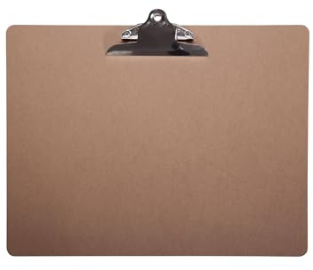 A3 Klemmbrett MAULclassic | sicherer Halt für bis zu 250 Blatt, praktische Aufhängeöse, Papieranschlag für sauberes Ausrichten, robustes Hartfaser-Holz