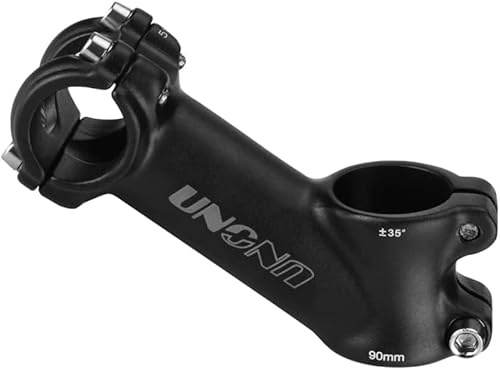 BESNIN Fahrrad Vorbau MTB Vorbau 35 Grad Rennrad Vorbau 25,4mm Lenkervorbau 90mm Mountainbike Vorbau für Radsport