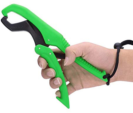 Portable de P¨ºche Poisson Flottant ¨¤ L¨¨vres Grip Pr¨¦henseur Poisson Pince ¨¤ Grips en Alliage De Zinc avec L¨¨vre pour Poignet Attraper Les Poissons sans Blesser Les