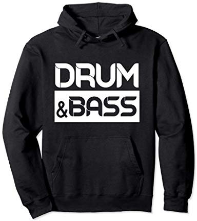 Drum & Bass Musik DnB Pullover Hoodie