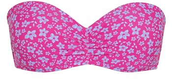 Chiemsee Bikini-Oberteil im gemusterten Bandeau-Design