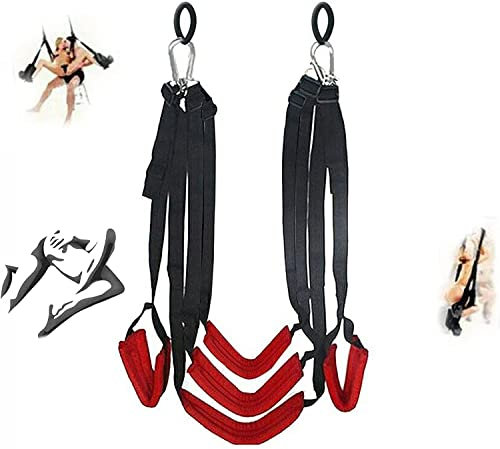 BalançOire Kamieeg en Nylon Rouge, pour éGayer Les Loisirs en Plein Air H3