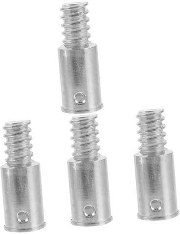 OATIPHO 4 Stücke Besenstiel Gewindeende Adapter Ersatz Verlängerungsstange Für Mopp Besen Eisenmaterial Einfach Installieren Haushalt