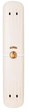 Augenblick Fruit Knife, Small Portable Paring Knife & Peeler with Cover for Travel Camping - White