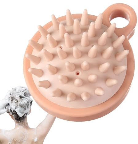 Spazzola per shampoo – Il cuoio capelluto – Spazzola per capelli – Spazzola massaggiante per una scrub rinfrescante e tonificante sotto la doccia.La sua comoda impugnatura e la buona vestibilità