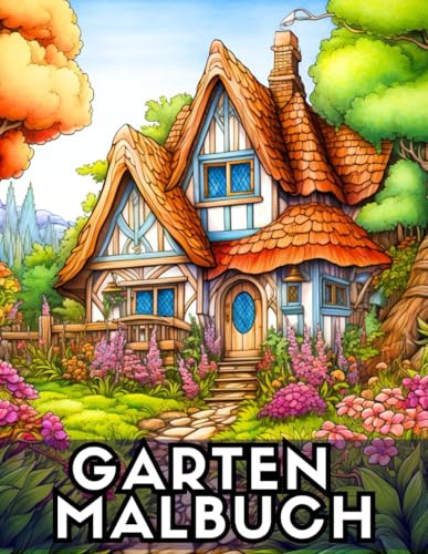 Gartenzauber – Ein Mandala-Ausmalbuch für Erwachsene.: Blumen, Blätter und Naturmuster für Entspannung, Achtsamkeit und kreative Auszeiten – Ideal für Stressabbau, als Geschenk oder zur Meditation.