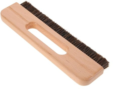 Angoily Cepillo para Papel Pintado con Mango de Madera Brocha Multiusos para Pintura y Limpieza de Paredes Cerdas Suaves Anticaída Diseño Ergonómico para Uso Cómodo y Duradero