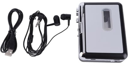 Kassettenrekorder, tragbarer Kassetten-zu-MP3-Digitalkonverter, USB-Flash-Laufwerk, von Audio-Musik-Player, USB-Kassetten-zu-MP3-Konverter