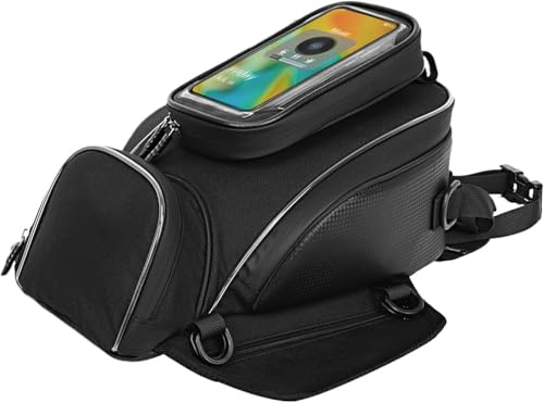 Borsa Serbatoio Moto per BMW K 1600 GT 2011-2021 2022 2023 2024 2025 2026, Impermeabile Zaino da Moto di Grande capacità Multifunzionale Borsa Magnetica Forte