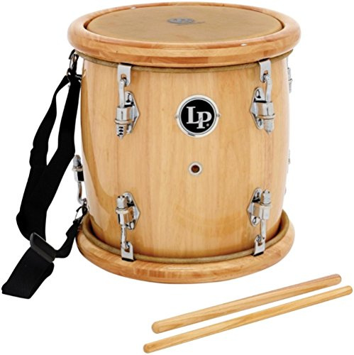 LP Latin Percussion LP271-WD Tambora Siam Oak 11, Naturfell, inkl. schwarzen Nylontragegurt, Stimmschlüssel, Stimmöl und Schlägel
