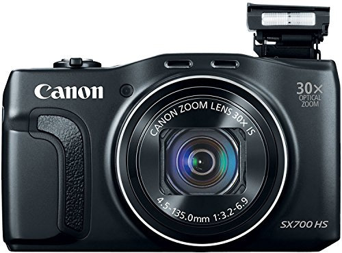 Canon PowerShot SX700 HS Digital Camera - Wi-Fi Enabled (Black)