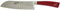 Elegance Coltello santoku 18 cm Rosso