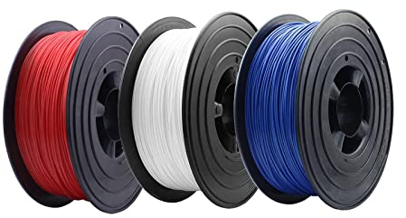PETG Filament 3D Drucker 1,75mm / 3 x 1kg Rolle für 3D Printer oder Stift 3er Set (3Kg)