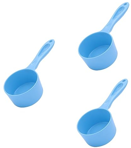 3 Piezas Vaso Medidor Cuchara Medidora Cuchara De Comida Para Mascotas Cucharas De Comida Para Gatos Tazas Medidoras Para Alimentos Pala De Agua Envío Directo Cuchara Pala