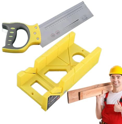 Sega a mano a mitra, sega a scatola per mitra | Strumento da taglio angolare Sega per legno a mano,Strumenti per la lavorazione del legno, sega per legno leggera per artigianato in legno