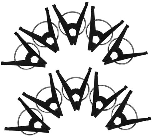 FONDOTIN 1juego Clips De Sujeción Para Plantas Fijación De Plástico De Unidades Para Soporte De Cultivos Invernadero y Jardín Para Tomateras y Plantas Trepadoras