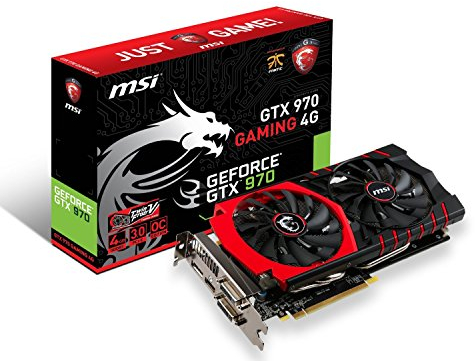 MSI GeForce GTX 970 Gaming 4G, 4GB GDDR5