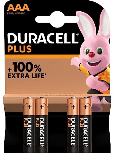 Duracell Plus Power AAA 4 pack