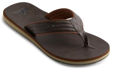 Quiksilver Herren Carver Nubuck - Sandals For Mens Zehentrenner, Braun Demitasse Solid Ctk0, 40 EU