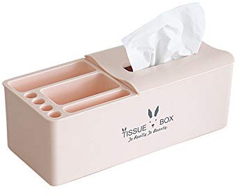 1 x scatola per fazzoletti, dispenser per cosmetici da tavola, portapenne per bagno, bancone