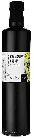 WAJOS Cranberry Crema mit Aceto Balsamico di Modena g.g.A., 500 ml Essig Zubereitung mit 3% Säure