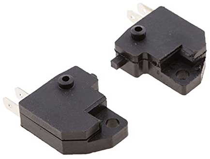 UNbit Lenkerschalter 2 Stück Universal-Ersatz-Bremslichtschalter vorne rechts Bremshebel Bremslichtschalter for Quad-Motorrad-Schalter-Ersatz Schalter