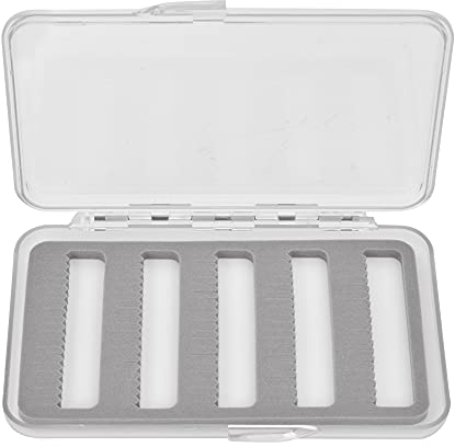 Gonetre Fliegenköder-Box, Fliegenköder-Kasten, Fliegenköder-Behälter, Köder-Tackle-Box, Angelzubehör, Wasserdicht, Transparent, Fliegenköder-Box, Aufbewahrungskoffer, Behälter,