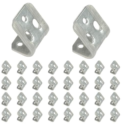 60 clip a molla per divano, morsetti a molla per installazione e riparazione di divani