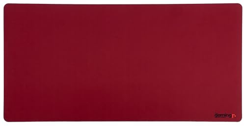 The Gaming Mat Company Single Player MTG Playmat & Mouse Pad – 72 cm x 36 cm Red Gaming Mouse Pad compatible with Magic: The Gathering playmats, MTG cards, TCG gaming mat | Compatible with Magic: The Gathering cards, Red design with a non-slip rubber base for stable gameplay.