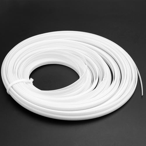 50 Metri 6 mm Disossamento per Corsetto in Poliestere, Accessori Cucito per Bianco Abito da Sposa, Gonna a Cerchio, Corsetto, Nastro per Orlo, Lisca di Pesce Strisce di Supporto per Ferretto Reggiseno