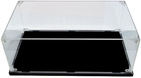 Schaukasten Verdickter Acryl-Einkommensständer, Display-Aufbewahrungsbox, Arbeitsplatten-Organizer mit Deckel, Große Figuren-Sammelfiguren-Vitrine ( Size : W50xd30xh40cm/20x12x16 )