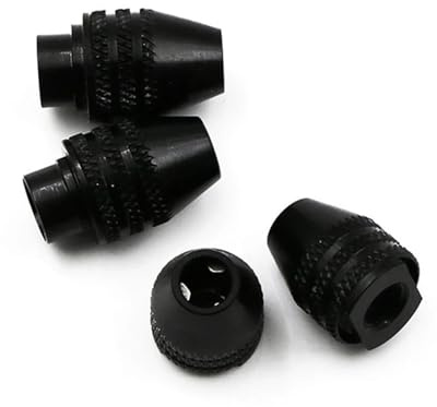 Mini Portabrocas Manguitos de Pinza Mini mandril de taladro de 0,5-3mm, Micro pinza de latón con adaptador de llave, accesorios eléctricos for el hogar for herramienta rotativa eléctrica(Short tail M8