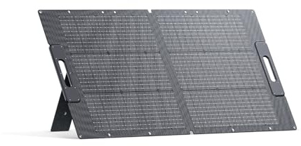 BLUETTI 100W Portable Solar Panel 23.4% High Efficiency IP67 Waterproof | For Power Station Elite 30 V2/Elite 100 V2 with Adjustable Kickstand, Foldable Solar Power Backup for RV, Outdoor Camping