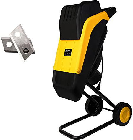 CASEGO Multifunktionaler Astzerkleinerer, 2500 W elektrischer Häcksler, Gartengerät, Holzhäcksler, kann Äste zerbrechen