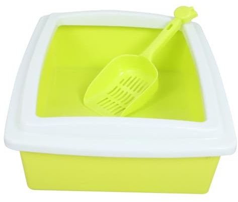 Supvox Katzentoilette Mit Deckel Geschlossene Katzentoilette Für Hauskatzen Kätzchen Sieb-katzentoilette Verschüttungsschutz Einfache Reinigung