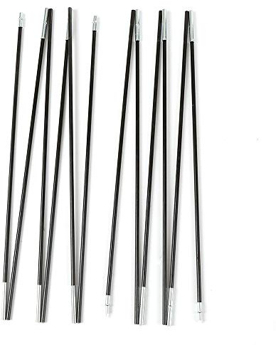 Zeltstange Glasfaser Ersatz Camping Zeltstange Kit Faltbare Zeltstange