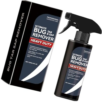 Javoryxh Le Dissolvant De Goudron Automobile Nettoie en Toute Sécurité Les Fientes d'oiseaux De La Peinture du Verre des Surfaces Métalliques Plastique Adapté Revêtement Céramique Nettoyant