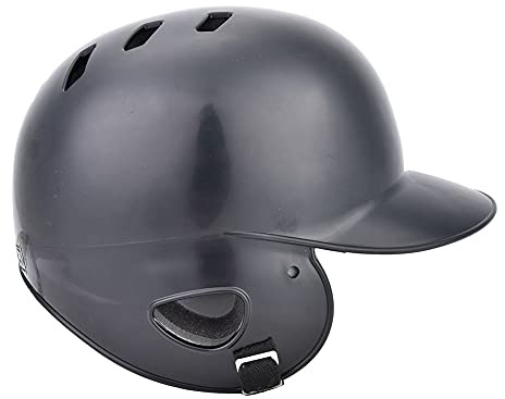 BTOSEP Equipaggiamento Protettivo per Casco da Battuta di Baseball Sportivo con Cinturino per Bambini Adulti e Adolescenti (Nera)