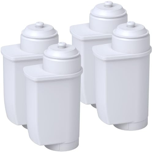 Set 4x Premium Vattenfilter Kompatibelt Med Siemens CT836LEB6W/07, CT836LEB6W/08, CT836LEB6W/09 Helautomatisk Kaffemaskin, Espressomaskin | 4 St, Filter, Reservdelar, Tillbehör