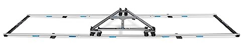 PROAIM Swift Dolly mit 12 Fuß gerader Schiene für Jib-Kamerakran. Konzipiert für leichtes Reisen und schnelles Aufstellen. Nutzlast: Dolly – 159 kg (P-SFT-DT-12)